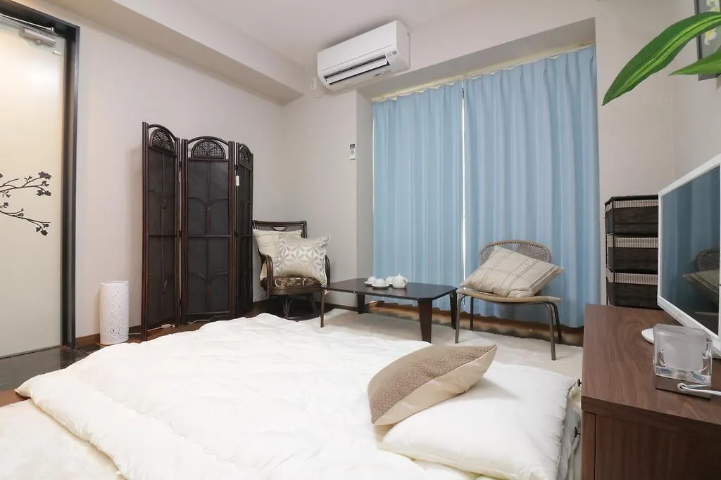 Hg Cozy Hotel No 32 通天閣前 Ósaka Apartmán